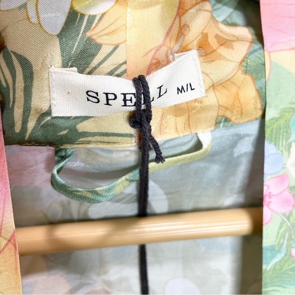 Spell & The Gypsy Havana Maxi Robe M/L NWT - Picture 7 of 8